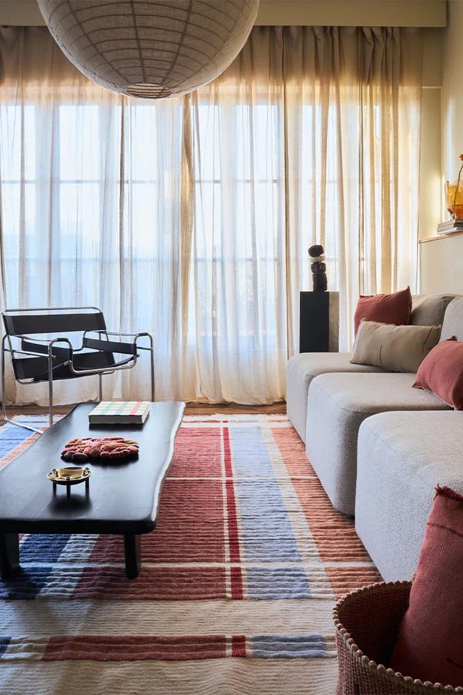LORENA CANALS - Tapis Handloom Columns Multi Color 200 X 300 Cm