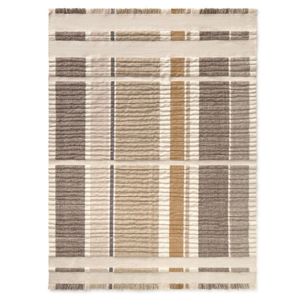 LORENA CANALS - Tapis Handloom Columns Natural 170 X 240 Cm