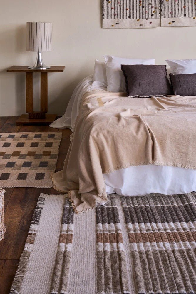 LORENA CANALS - Tapis Handloom Columns Natural 200 X 300 Cm