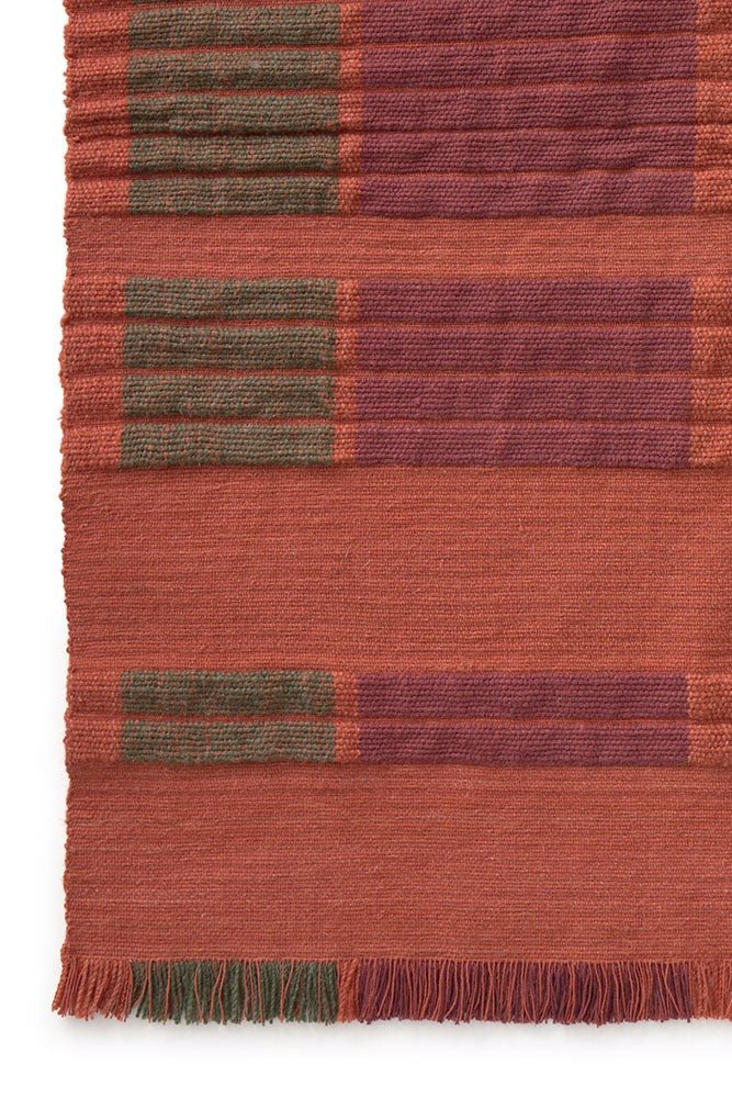 LORENA CANALS - Tapis Handloom Columns Sienna 200 X 300 Cm