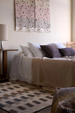 LORENA CANALS - Tapis Handloom Intersecting Natural 86 X 130 Cm