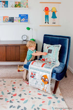 LORENA CANALS - Tapis Imprimé Marbré Lavable 140 X 200 cm