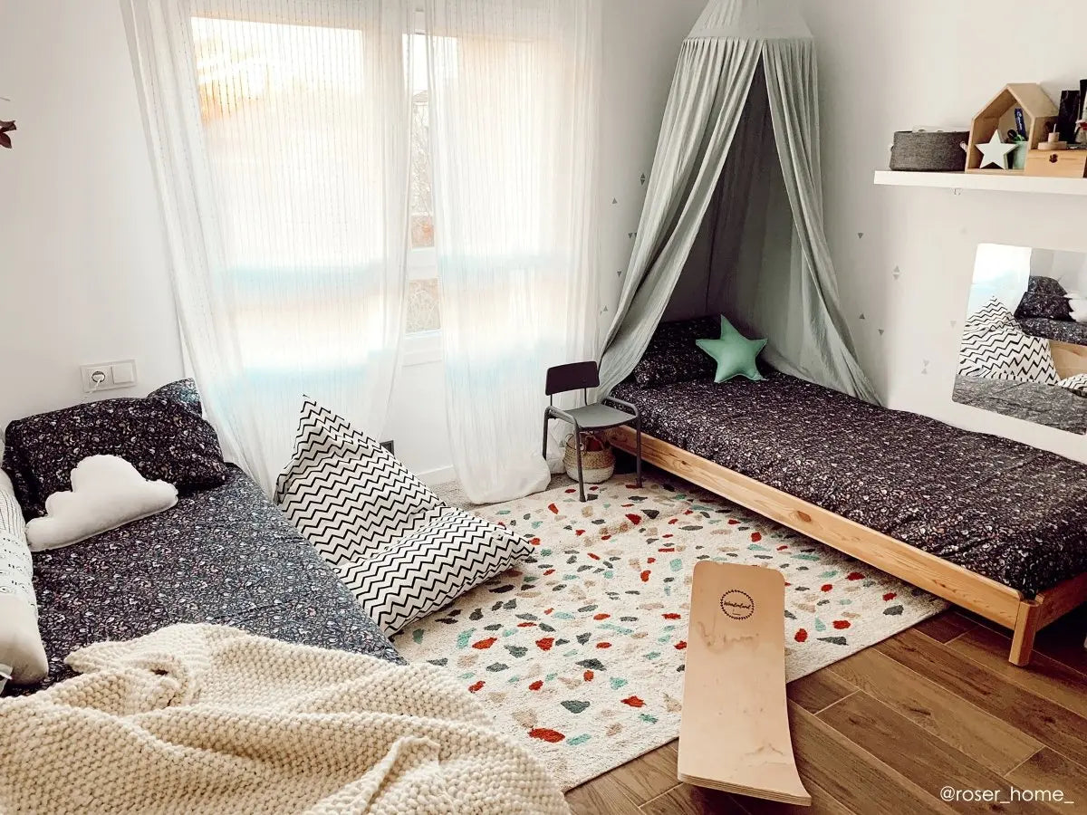 LORENA CANALS - Tapis Imprimé Marbré Lavable 140 X 200 cm