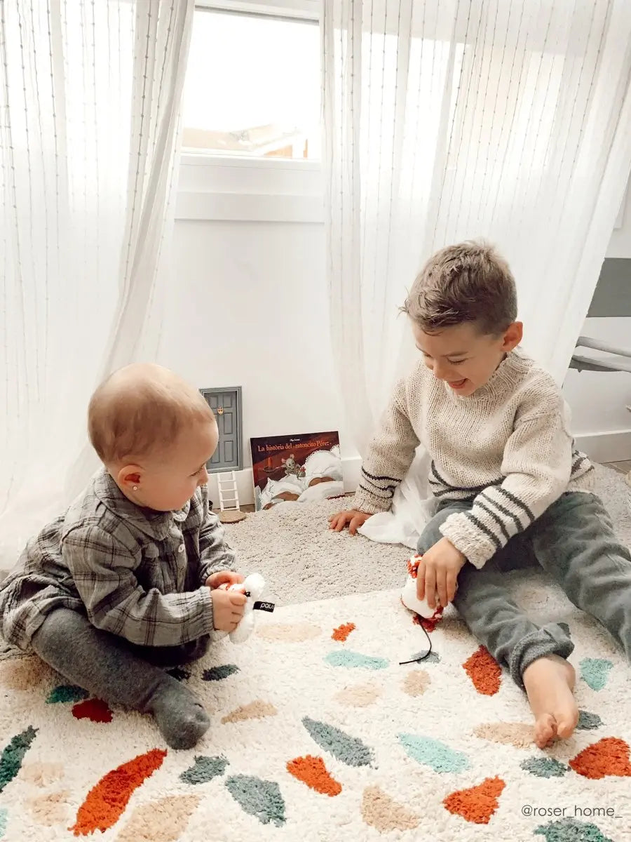 LORENA CANALS - Tapis Imprimé Marbré Lavable 140 X 200 cm