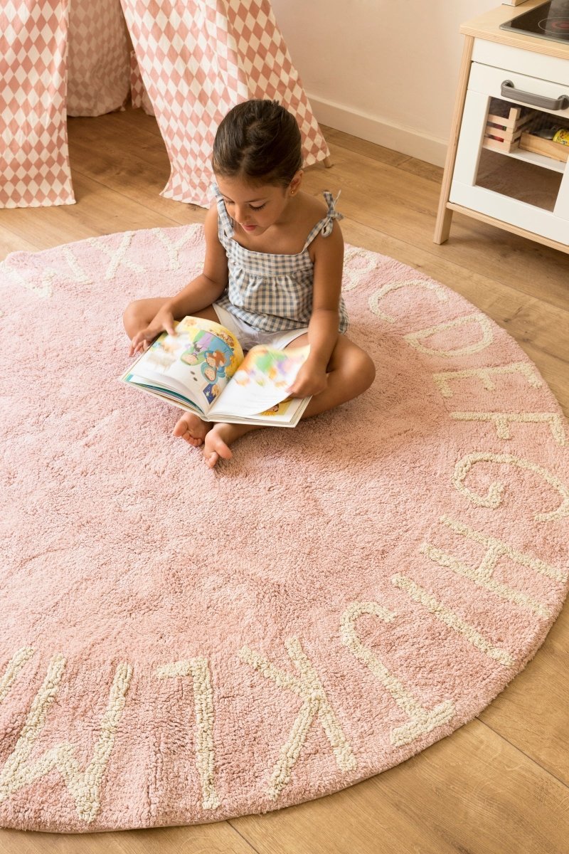 LORENA CANALS - Tapis Lavable Abc Naturel Vintage Nude 150 Cm