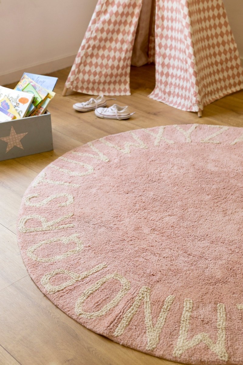 LORENA CANALS - Tapis Lavable Abc Naturel Vintage Nude 150 Cm