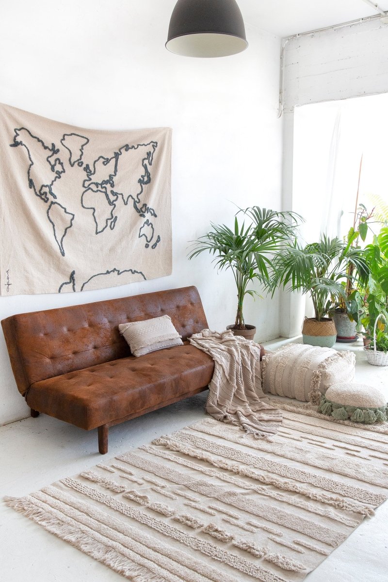 LORENA CANALS - Tapis Lavable Air Naturel 170 x 240 Cm