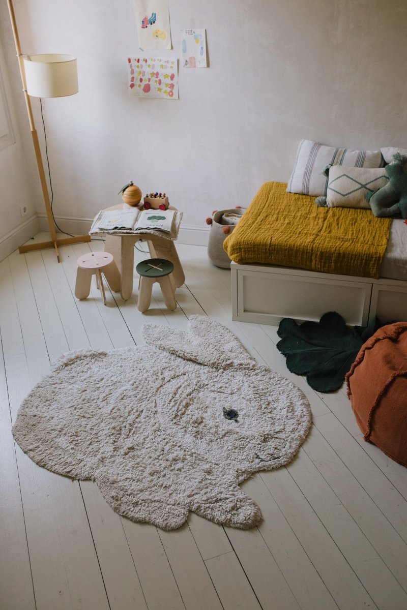 LORENA CANALS - Tapis Lavable Animal Lapin