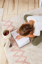 LORENA CANALS - Tapis Lavable Atlas Natural - Vintage Nude