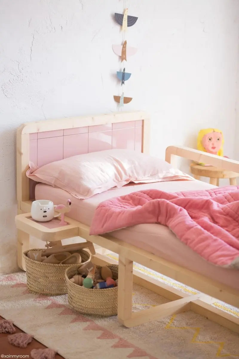 LORENA CANALS - Tapis Lavable Azteca Naturel - Vintage Nude 140 X 200 cm