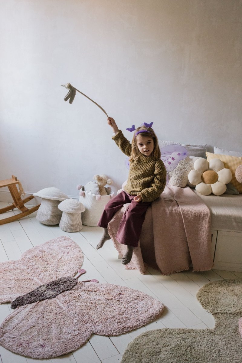 LORENA CANALS - Tapis Lavable Bébé Papillon