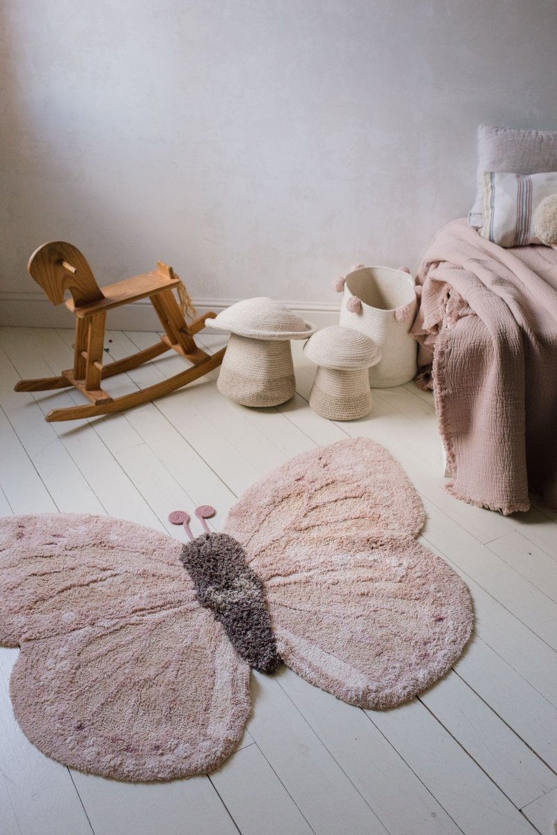 LORENA CANALS - Tapis Lavable Bébé Papillon