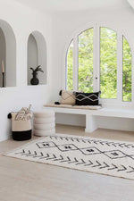 LORENA CANALS-Tapis Lavable Bereber Losanges 140 x 210 Cm