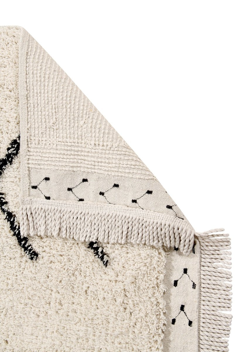 LORENA CANALS - Tapis Lavable Bereber Losanges 170 x 120 Cm