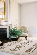 LORENA CANALS - Tapis Lavable Bereber Losanges 170 x 120 Cm