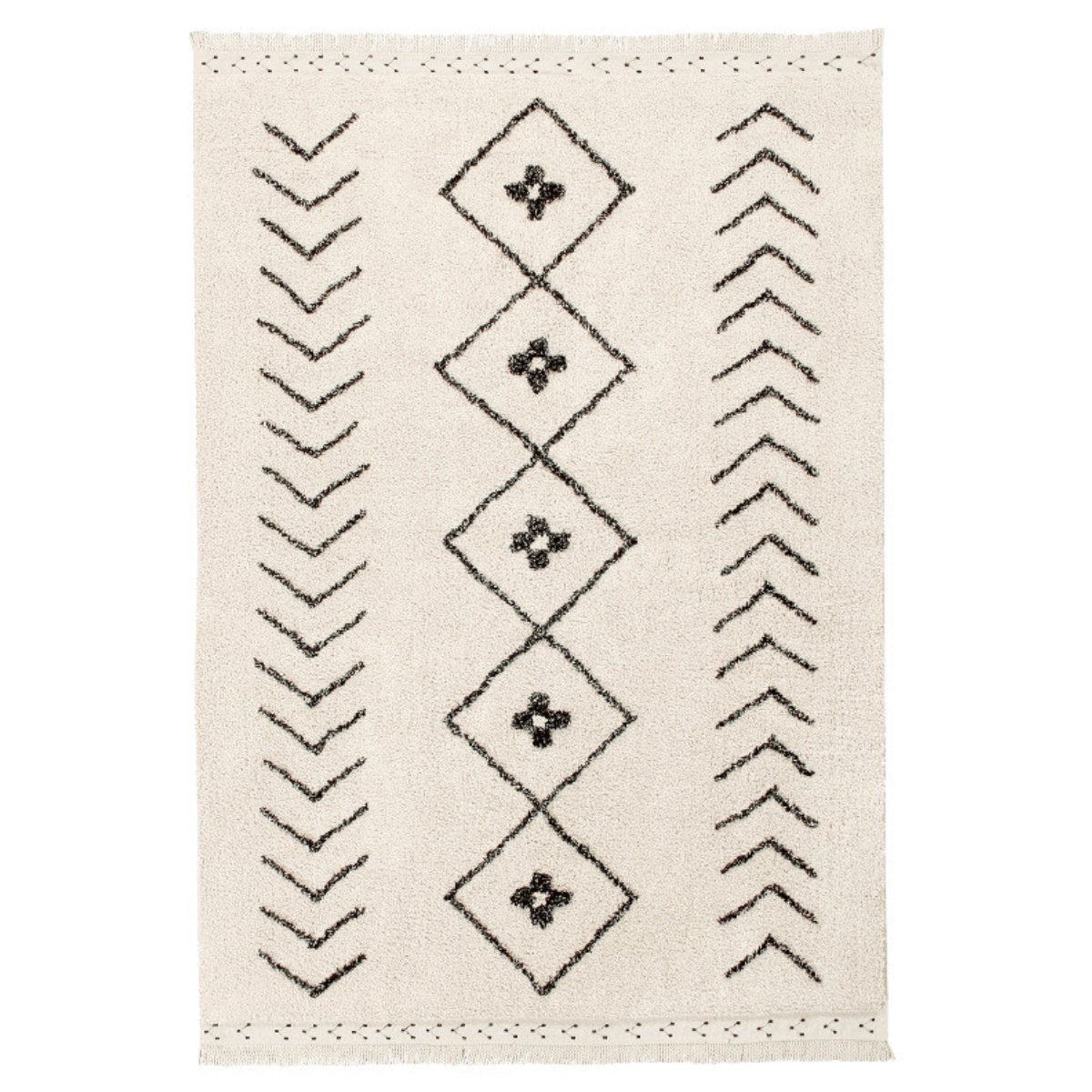 LORENA CANALS - Tapis Lavable Bereber Losanges 200 x 300 cm