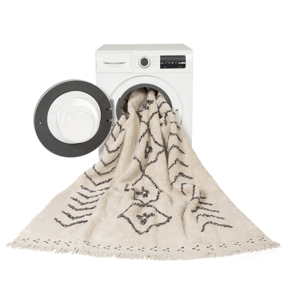 LORENA CANALS - Tapis Lavable Bereber Losanges 210 x 140 Cm