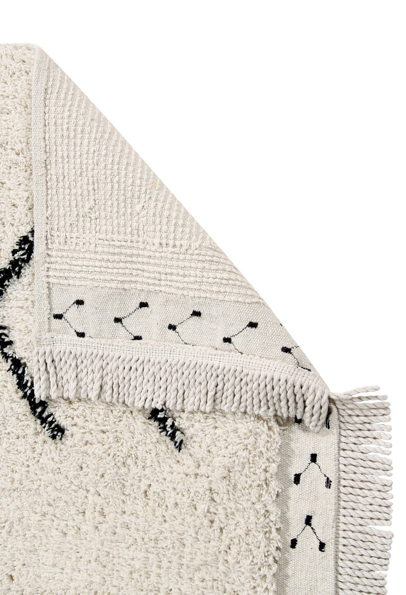 LORENA CANALS - Tapis Lavable Bereber Losanges 210 x 140 Cm