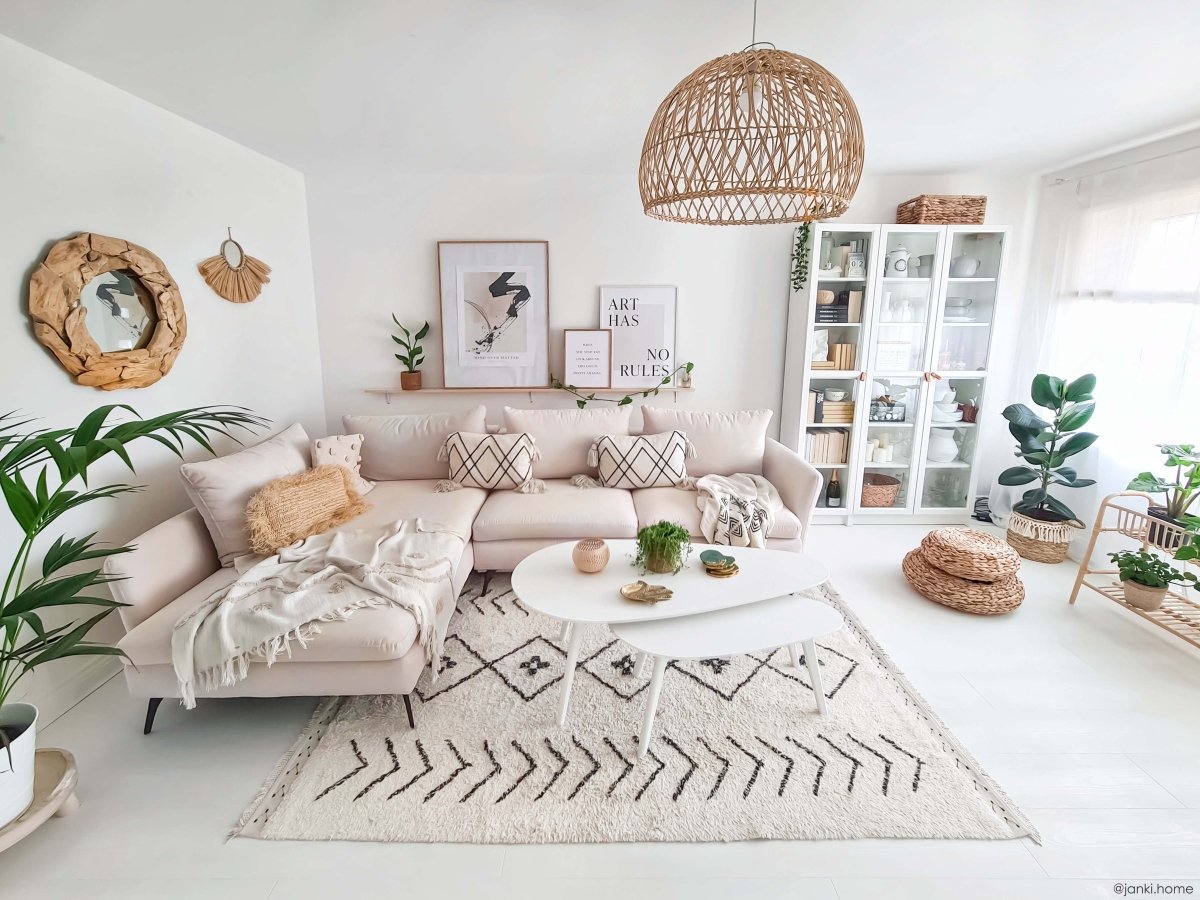 LORENA CANALS - Tapis Lavable Bereber Losanges 210 x 140 Cm