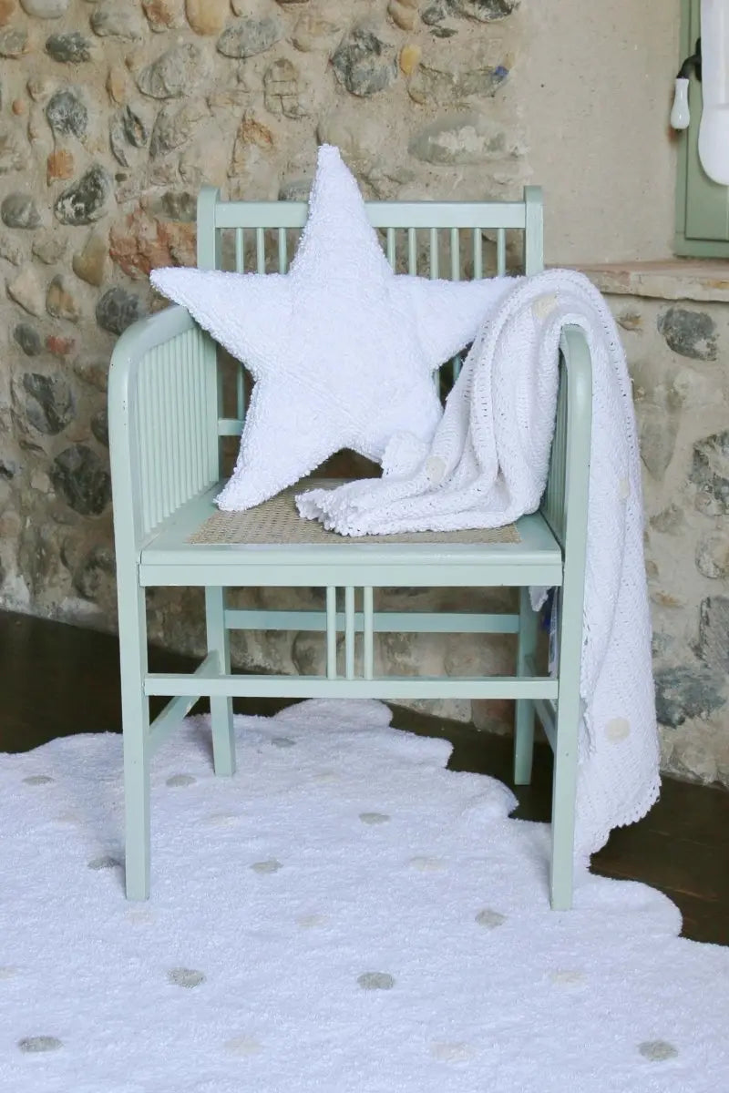 LORENA CANALS - Tapis Lavable Biscuit Blanc 120 X 160 cm