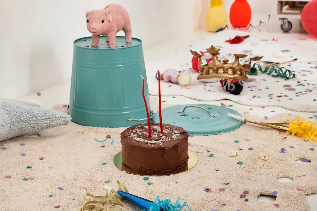 LORENA CANALS - Tapis Lavable Biscuit Blanc 120 X 160 cm