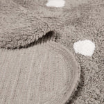 LORENA CANALS - Tapis Lavable Biscuit Gris 120 x 160 Cm