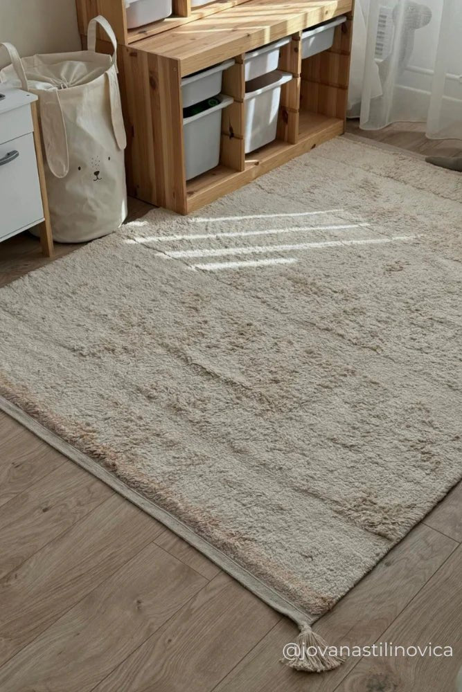 LORENA CANALS - Tapis Lavable Bloom Natural 200 X 300 cm