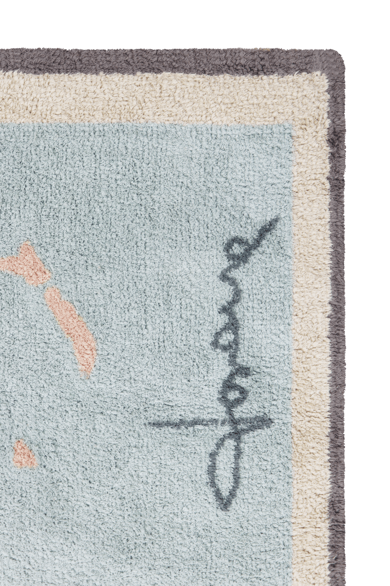 LORENA CANALS - Tapis Lavable Carte Vintage 200 x 300 Cm