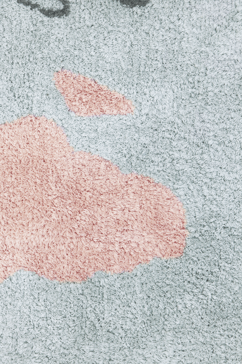 LORENA CANALS - Tapis Lavable Carte Vintage 200 x 300 Cm