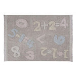 LORENA CANALS - Tapis Lavable Chiffres Bébé 120 X 160 Cm