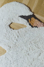 LORENA CANALS - Tapis Lavable Cygne 120 x 100 Cm