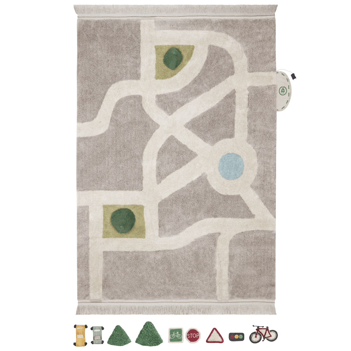 LORENA CANALS - Tapis Lavable Ecocity 200 x 300 Cm