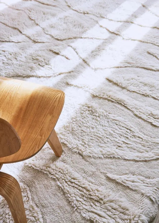 LORENA CANALS - Tapis Lavable En Laine Enkang Ivory - 170 X 240 cm