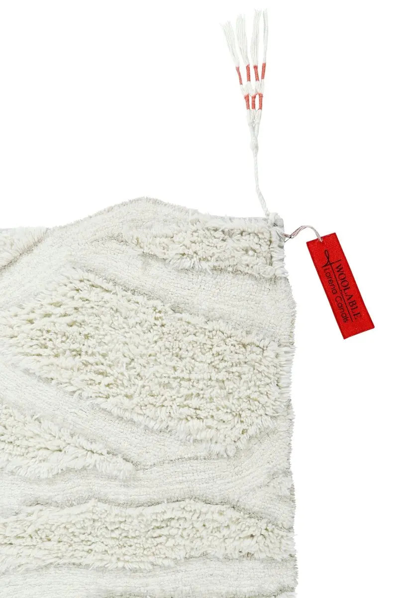 LORENA CANALS - Tapis Lavable En Laine Enkang Ivory - 170 X 240 cm