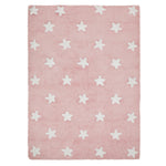 LORENA CANALS - Tapis Lavable Etoiles Rose 120 x 160 Cm