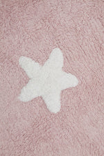 LORENA CANALS - Tapis Lavable Etoiles Rose 120 x 160 Cm
