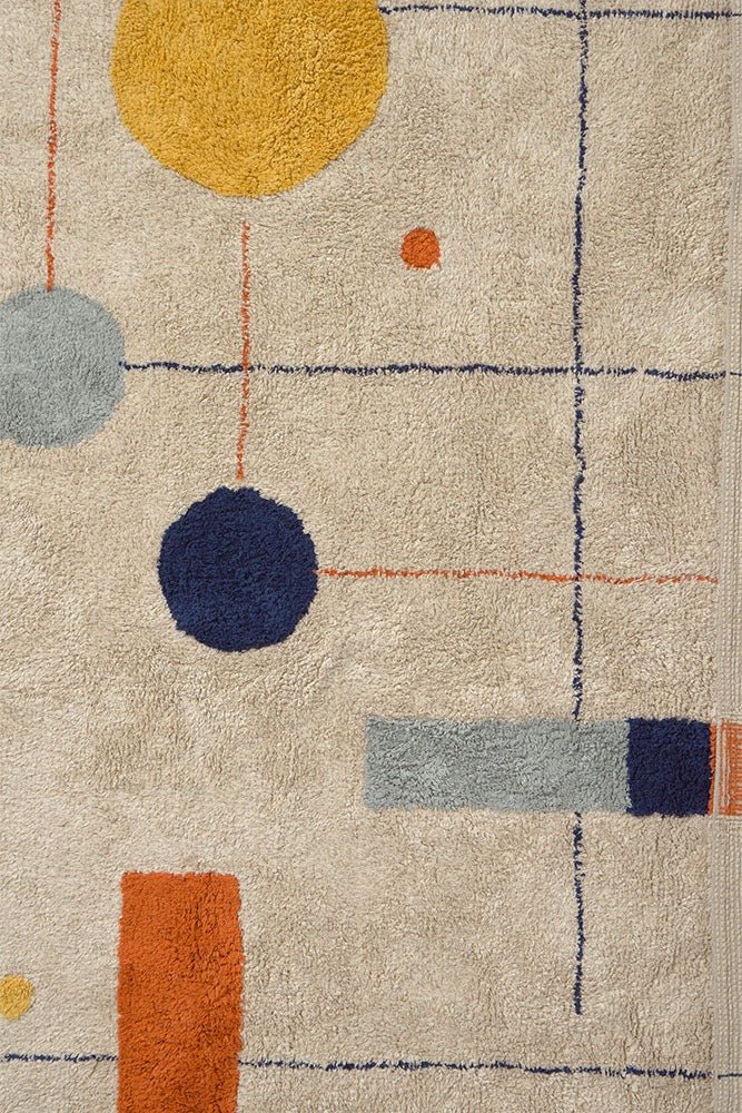 LORENA CANALS - Tapis Lavable Geometrical Shapes 140 X 200 Cm