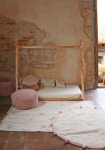 LORENA CANALS - Tapis Lavable Hippy Dots Vintage Nude 120 x 160 Cm