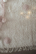 LORENA CANALS - Tapis Lavable Hippy Dots Vintage Nude 120 x 160 Cm