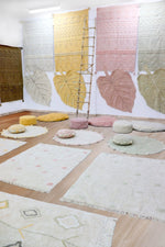 LORENA CANALS - Tapis Lavable Hippy Dots Vintage Nude 120 x 160 Cm