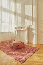 LORENA CANALS - Tapis Lavable Jardin Anglais Frêne Rose 140 x 210 Cm