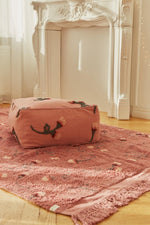 LORENA CANALS - Tapis Lavable Jardin Anglais Frêne Rose 140 x 210 Cm