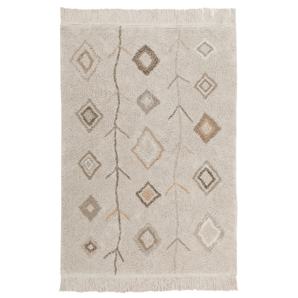 LORENA CANALS - Tapis Lavable Kaarol Terre 200 x 300 cm