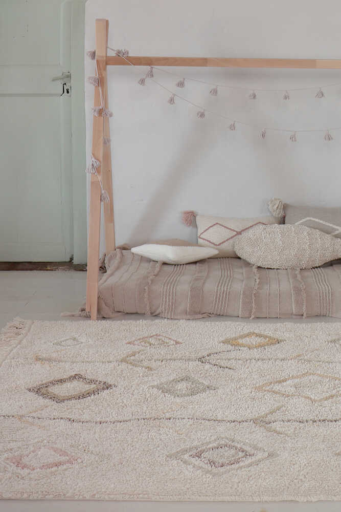 LORENA CANALS - Tapis Lavable Kaarol Terre 200 x 300 cm