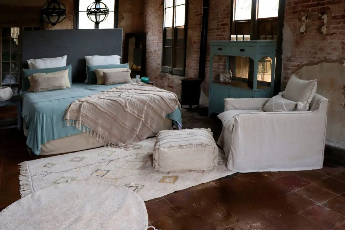 LORENA CANALS - Tapis Lavable Karrol Earth - 2 Tailles