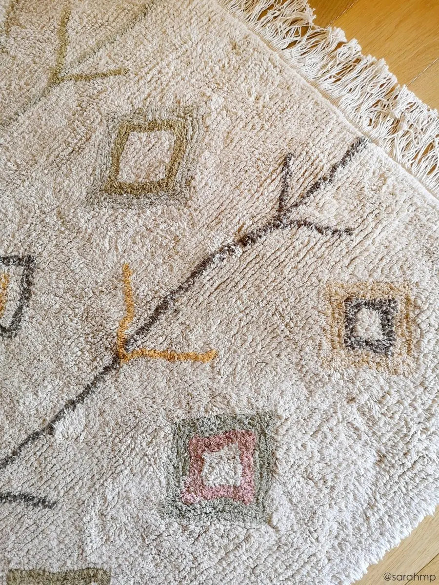 LORENA CANALS - Tapis Lavable Karrol Earth - 2 Tailles