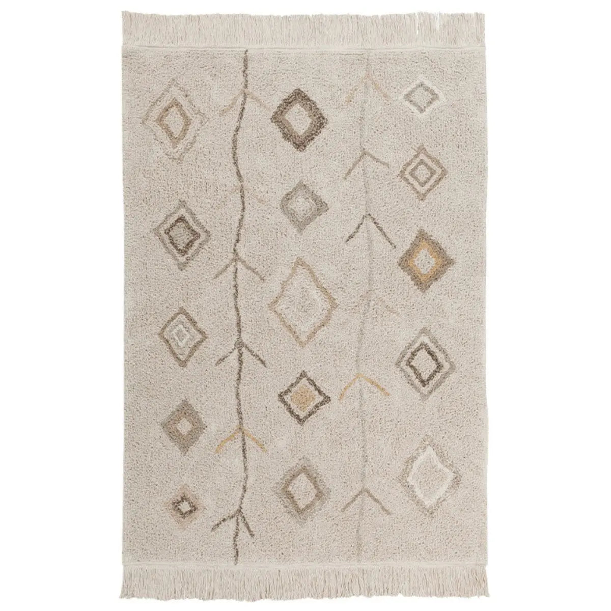 LORENA CANALS - Tapis Lavable Karrol Earth - 2 Tailles