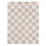 LORENA CANALS - Tapis Lavable "Kitchen Tiles" Rose 140 x 200 cm