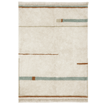 LORENA CANALS - Tapis Lavable Lane Naturel - Bleu Vintage 200 x 300 Cm