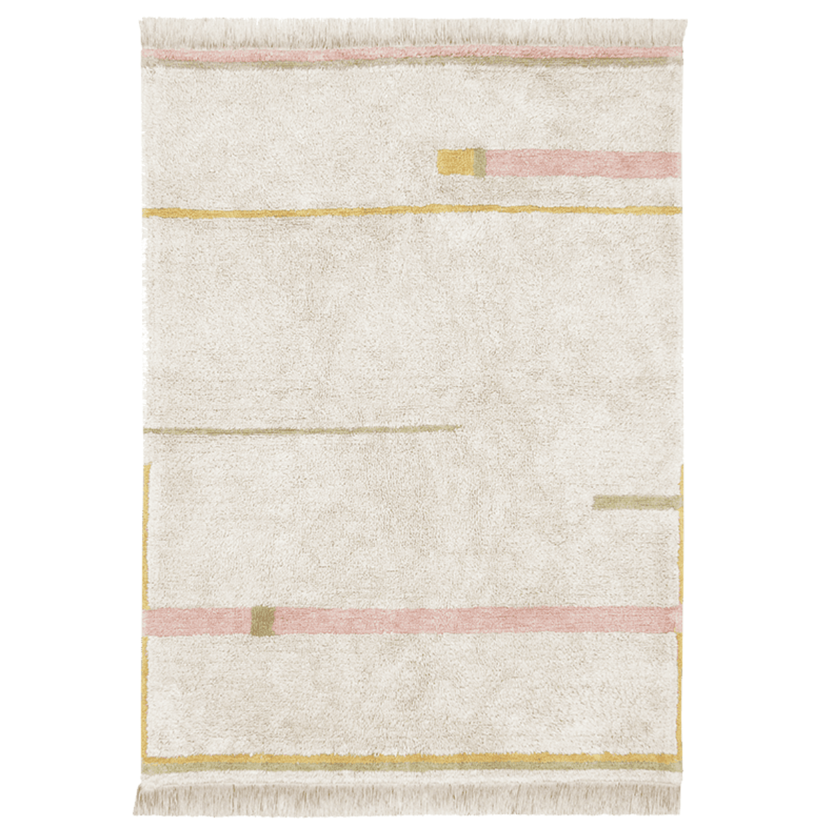LORENA CANALS - Tapis Lavable Lane Naturel - Vintage Nude 200 x 300 Cm